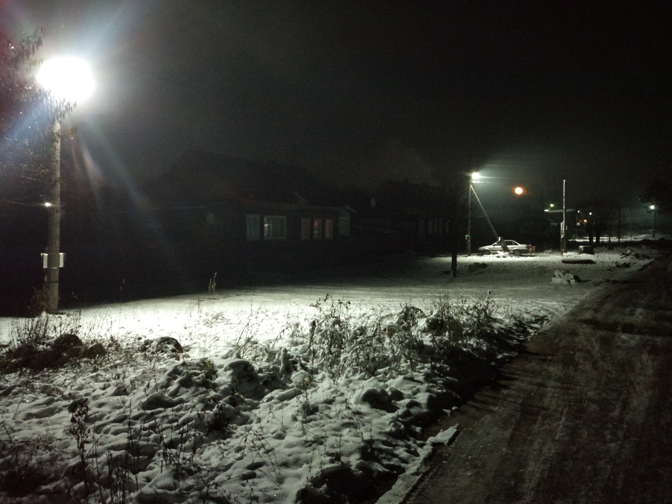Освещение села Андреево