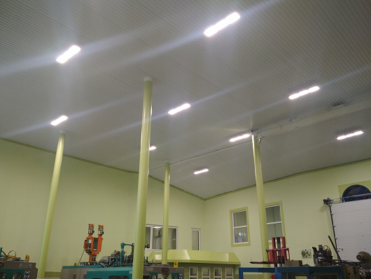 Освещение Пермского завода пластиковых изделий